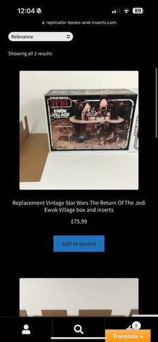 Nagelneue rotj ewok dorf - rotj,