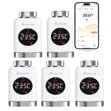 Smart Heizkörperthermostate LCD WiFi Thermostat Heizungsthermostat 1/2/3/4/5 set