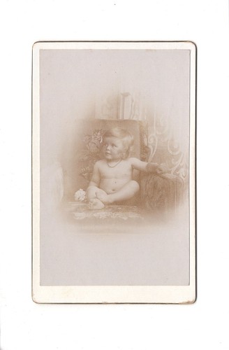 Cdv foto niedliches keines - cdv,
