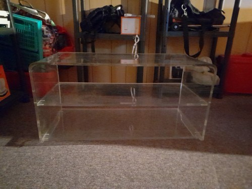 Acryl tisch breite 85cm - acryl, tv