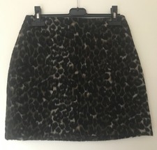 Rock Mini Gr. XS von RESERVED Leomuster fellartig Reißverschluss