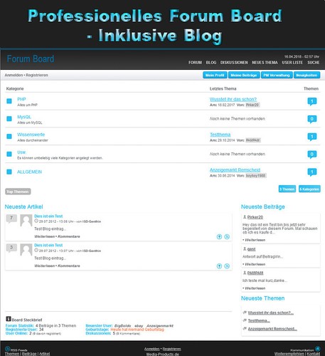 Professionelles forum board - professionelles,