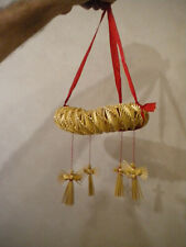 Weihnachtlicher Strohkranz