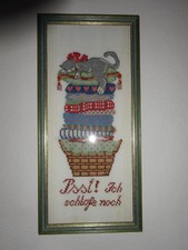 Katze Stickbild Bild Katzen