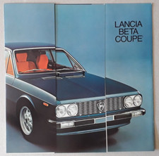 Lancia Beta Coupe Brochure