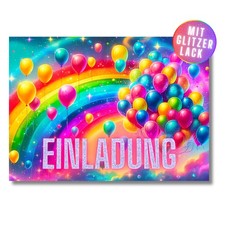 GLITZER Regenbogen