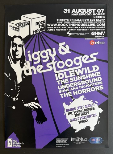 Iggy pop the stooges leeds - pop,