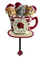 abc HOME | Wanduhr Katzenbabys