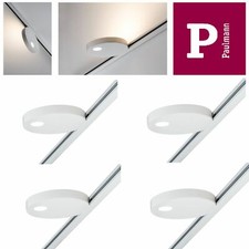 4er Set -  Paulmann URail Spot Uplight Salto 16W Weiß 230V Metall