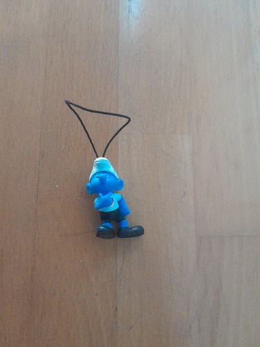 Figur schlumpf fussball - schlumpf,,