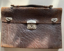 Schultasche Schulmappe Leder