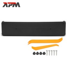 Kennzeichenhalter Vorne Schwarz 534mm für Mercedes-Benz C-Klasse W204 2011-2014