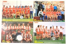 4 Kicker Team Poster - FC Bayern München -  Deutscher Meister