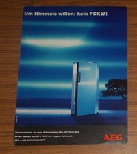 Seltene Werbung AEG