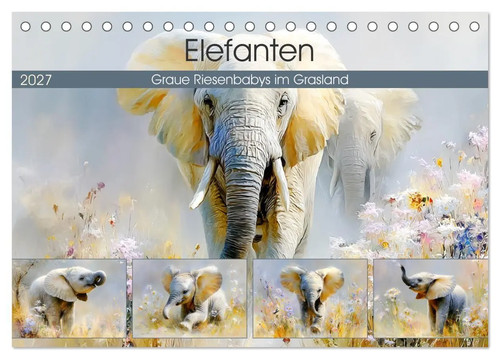 Elefanten graue riesenbabys - elefanten.,