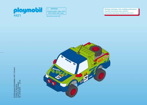 Playmobil 4421 pick rallye - pick,