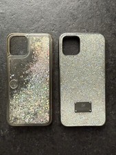 SWAROVSKI Handyhülle+1x Hologramm Silikonhülle(2Stück)für 11Pro,Gebraucht 