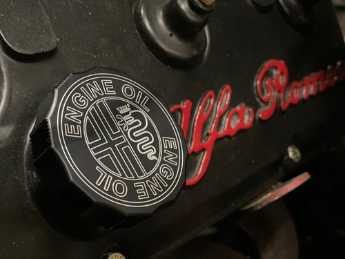 Alfa romeo öldeckel oil cap - alfa,