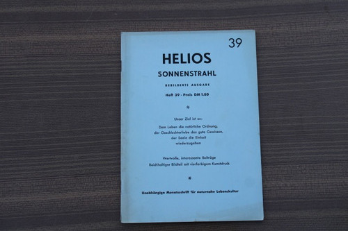 Helios sonnenstrahl heft - helios,
