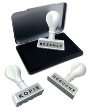 Textstempel-Set 4-tlg Stempel