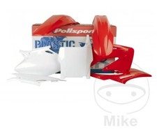Plastik Kit Honda CRF 450R 2004 Polisport rot/weiß Kotflügel Seitenteil Spoiler