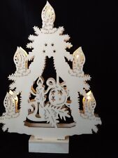 traditionelle Licht Fenster Weihnachtsdeko mit Batterie