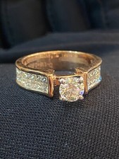 Pave 1,78 Cts Rund Princess