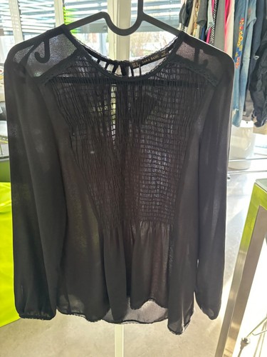 Zara bluse schwarz m - schwarz,, m-