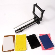 Novoflex Makrostand Macro Stand für Balgengerät Makro mit 4 Scheiben Macrostand