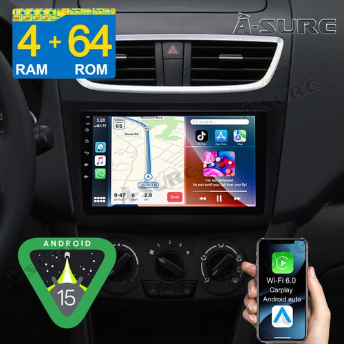 64gb android autoradio - 4+64gb,