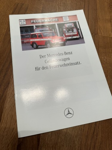 Mercedes modell prospekt - mercedes,