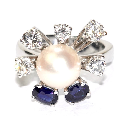 Ring gold diamanten - ring, 1,05