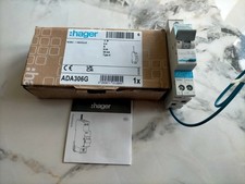 Hager ada306g rcbo 1p - 5×hager,