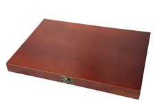 Holz Münzkassette für 24 Münzen – 46 mm Ø - 23 Varianten zur Auswahl - Münzta...