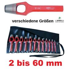 Locheisen Henkellocheisen Lochstanze Größen 2 - 60 mm Stanzeisen Loch Hammer