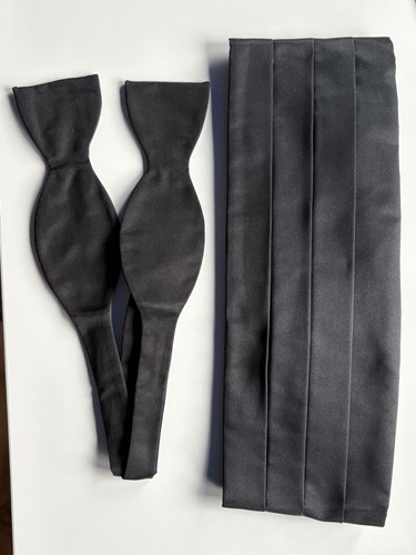 Stange fliege mit kummerbund - fliege,