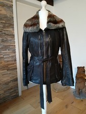 MARC CAIN Nappa Lederjacke mit