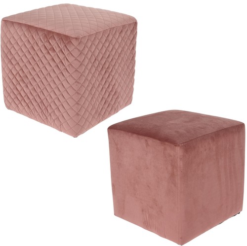 Dekohocker cube altrosa - dekohocker,