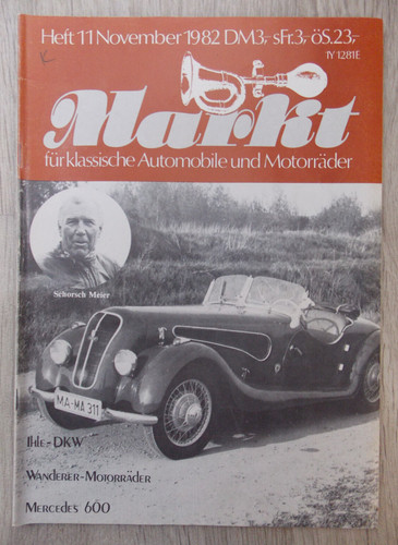 Oldtimer markt november 1982 - oldtimer,