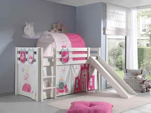 Spielbett hochbett kinderbett - spielbett,
