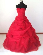 ROTES HOCHZEITSKLEID