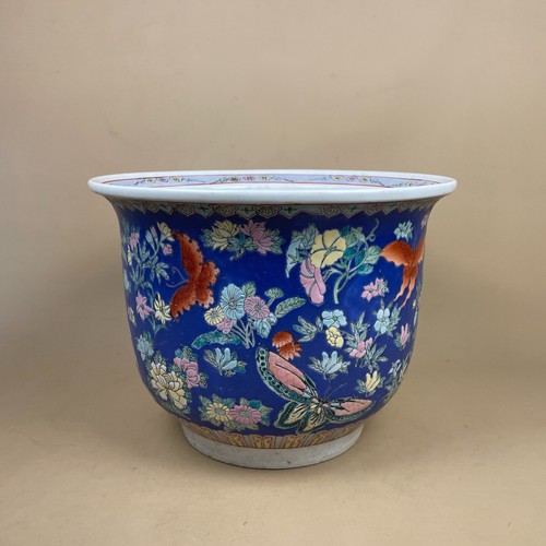 Chinesischer blauer porzellan - blauer,