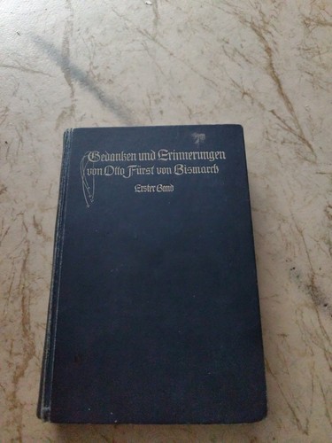 Gedanken und erinnerungen - und, von
