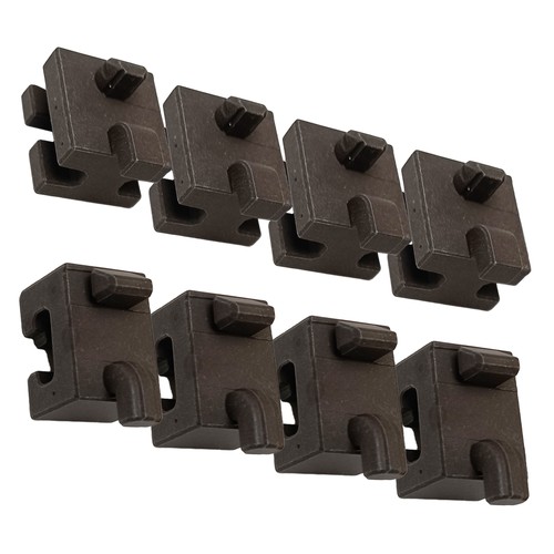 Buchsenset gitterhalter - 8x,