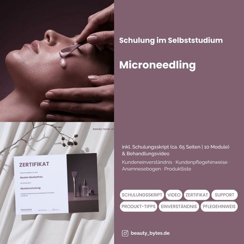 Microneedling schulung - microneedling,