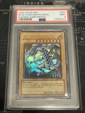Yugioh blue eyes white dragon - blue,