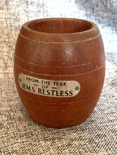 Geborgenes Teakholz aus HMS