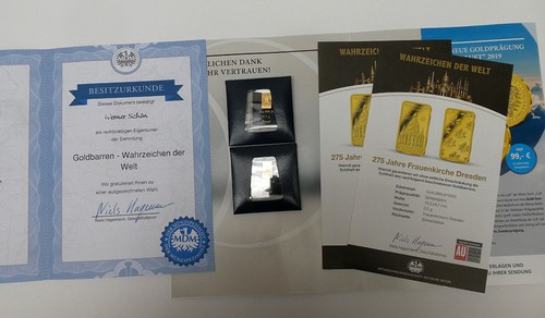 Goldbarren 5 g - 2,