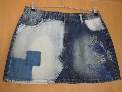 Desigual jeans minirockgr 40 - jeans-minirockgr.,