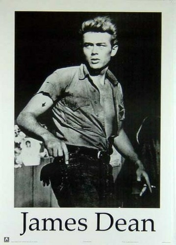 James dean working - james,